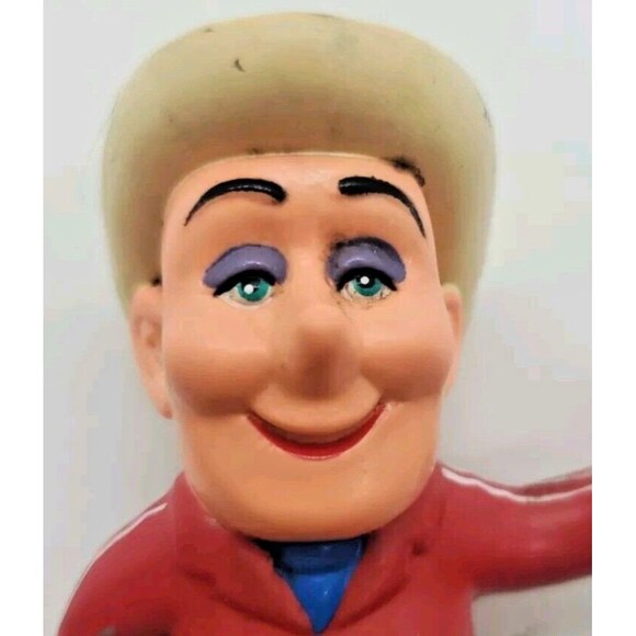 1993 Just Toys Shining Time Station Tex Bendable Action Figure Thomas & Friends - Picture 7 of 9